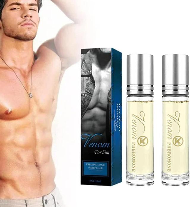 2 Pcs Venom Erotic Perfume, Sex Pheromones For Men Women, Roll On Perfume, Intimate Partner Erotic Perfume, Long Lasting on Productcaster.