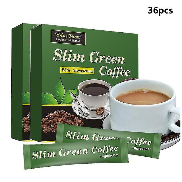 steamwindway 36 Bolsitas de té café verde delgado con ganoderma control de peso peso té de peso on Productcaster.