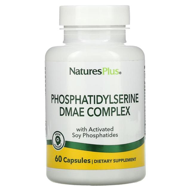 Nature's Plus NaturesPlus, Phosphatidylserine DMAE Complex, 60 Capsules on Productcaster.