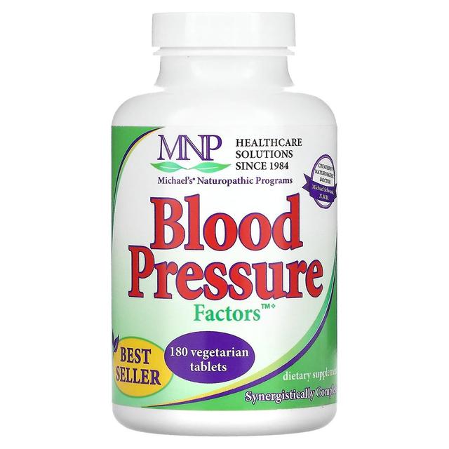 Michael's Naturopathic, Blood Pressure Factors, 180 Vegetarian Tablets on Productcaster.