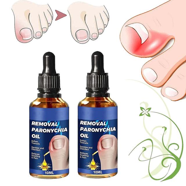 Kryin Toe Nail Care Removal Paronychia Oil,anti Paronychia Relief Oil,toenail Anti Paronychia Relief Oil For Damaged Discolored Thick Nails 10ml 2 ... on Productcaster.