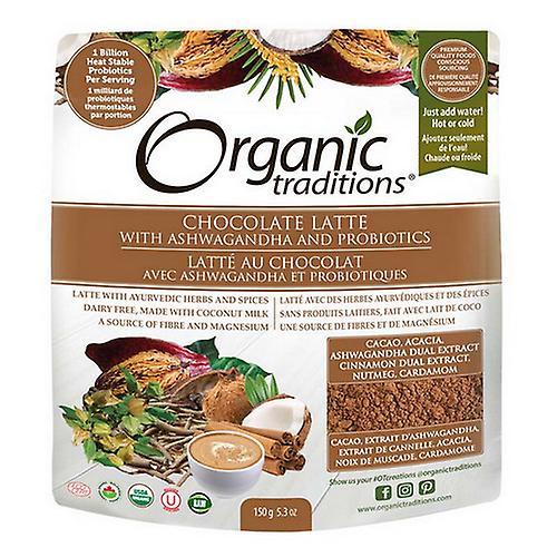 Organic Traditions Latte Chocolate With Probiotics ,150 Grams on Productcaster.