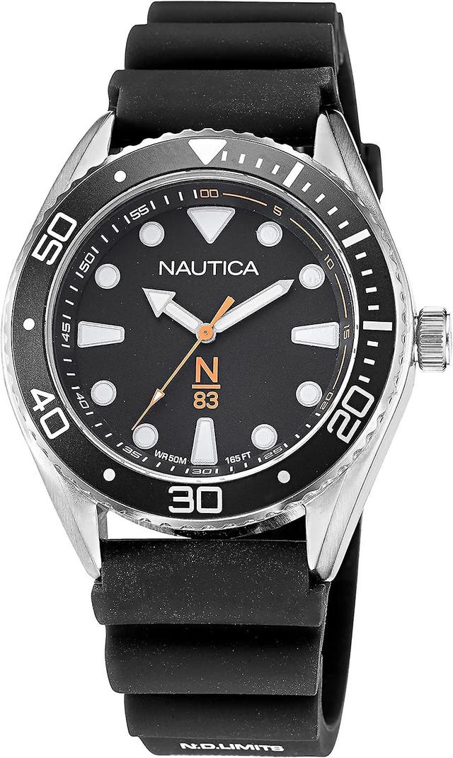 Nautica Men's Watch NAPFWF113 Black on Productcaster.