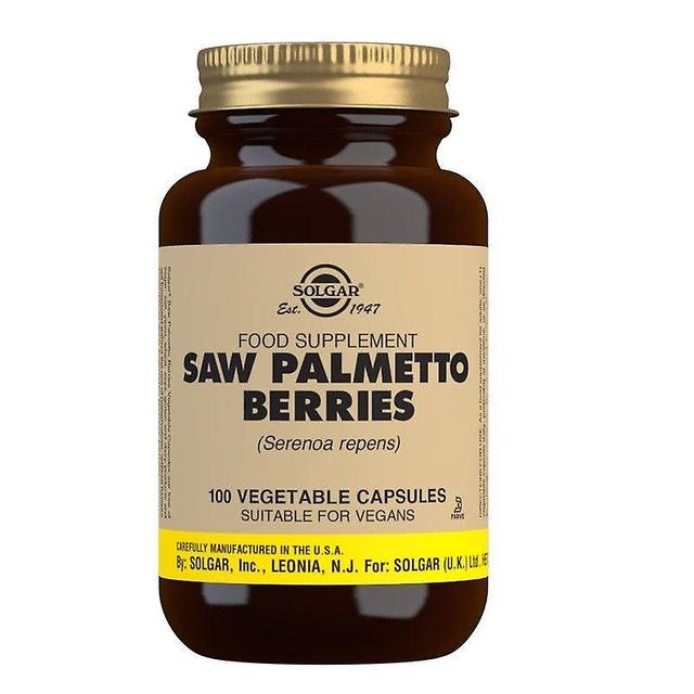 Solgar Saw Palmetto Berries Vegicaps 100 (12543630) on Productcaster.