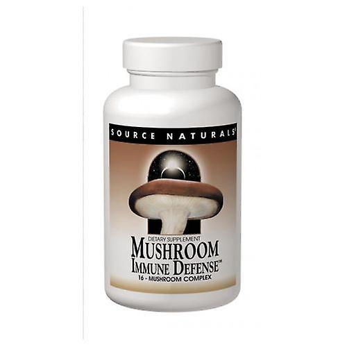 Source Naturals Bron Naturals Mushroom Immune Defense, 120 tabs (pakket van 2) on Productcaster.