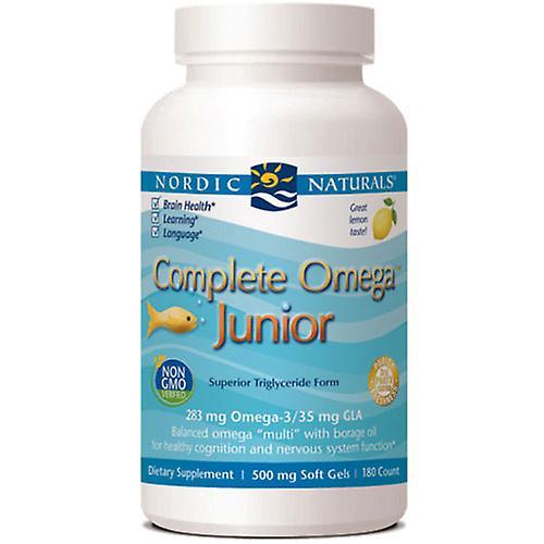 Nordic Naturals Complete Omega Junior, 500 mg, 180 ct (balenie po 3) on Productcaster.