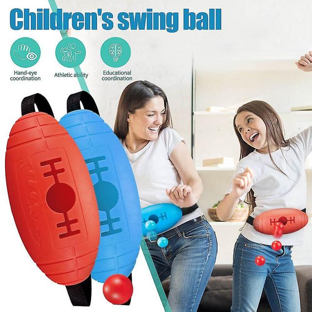 Shaking Swinging Balls Game Set With 24 Balls, Outdoors/ Indoors Fun Sports Games For Kids Boys Girl on Productcaster.