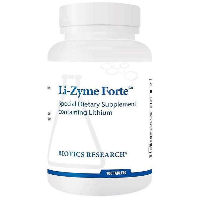 Biotics Research Li-Zyme Forte Tablets 100 on Productcaster.