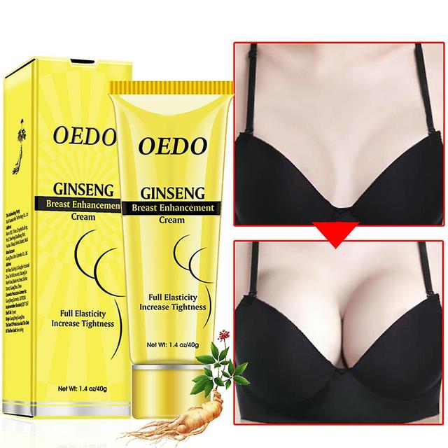 Qian 40g Breast Enlargement Cream Effective Full Elasticity Breast Enhancer Increase Tightness Big Bust Cream Breast Care Ginseng on Productcaster.