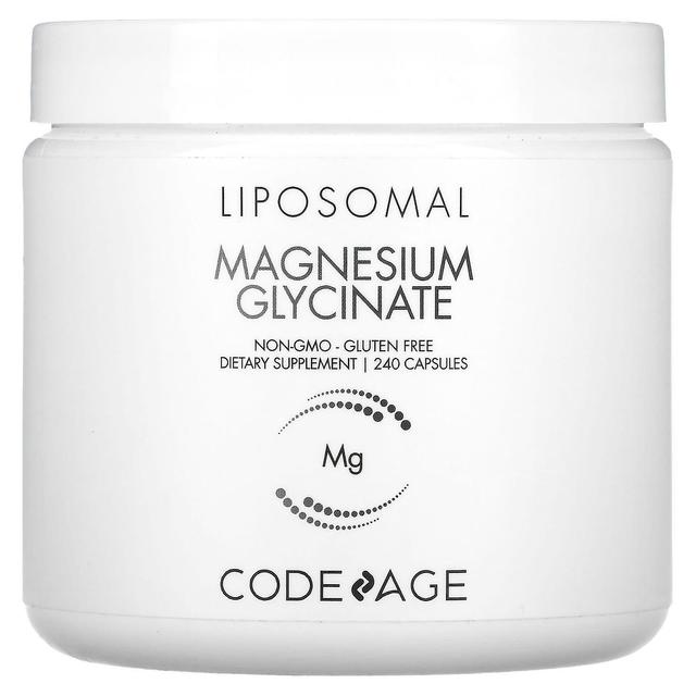 Codeage, Glicinato de magnésio lipossomal, 240 Cápsulas on Productcaster.