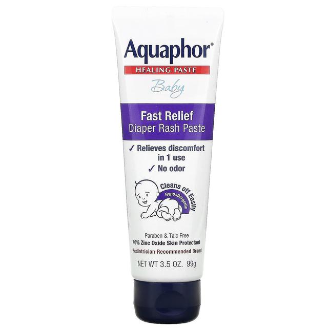 Aquaphor, vauva, parantava tahna, nopeasti helpottava vaippaihottumatahna, 3,5 oz (99 g) on Productcaster.