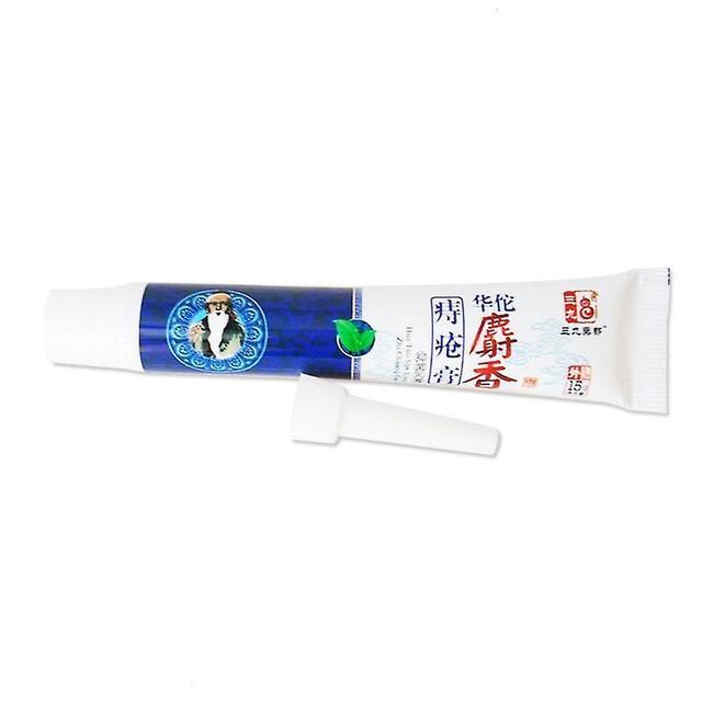 Qian 15g/box New 2019 Arrival Chinese Hemorrhoids Ointment Cream Musk Materials Effective Treatment Mixed Hemorrhoids Plaster Blue on Productcaster.