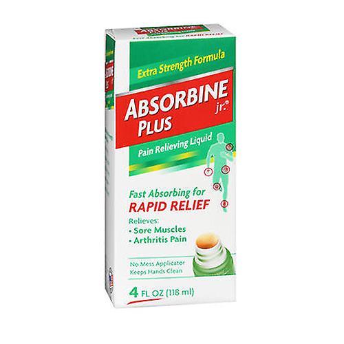 Absorbine Jr. Absorbine Jr Plus Líquido para aliviar el dolor, 4 oz (paquete de 3) on Productcaster.