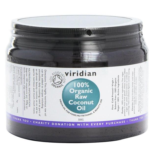 Viridian Raw Coconut Oil 500ml (503) on Productcaster.