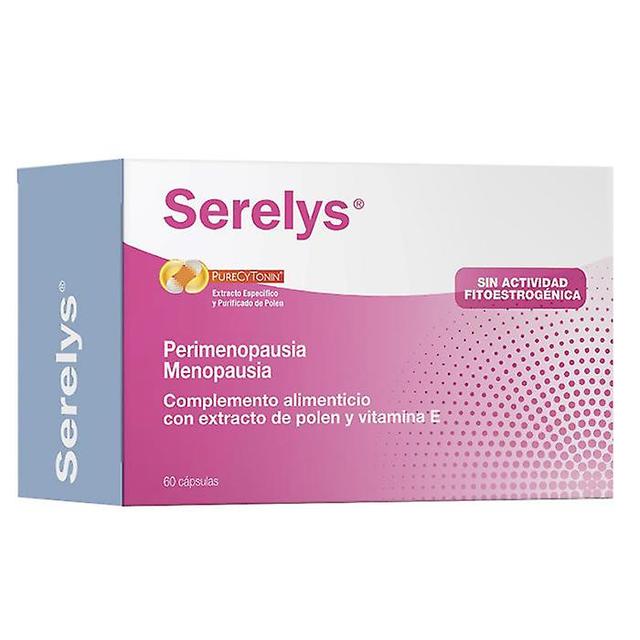 Serelys perimenopausia menopause food supplement 60 capsules on Productcaster.