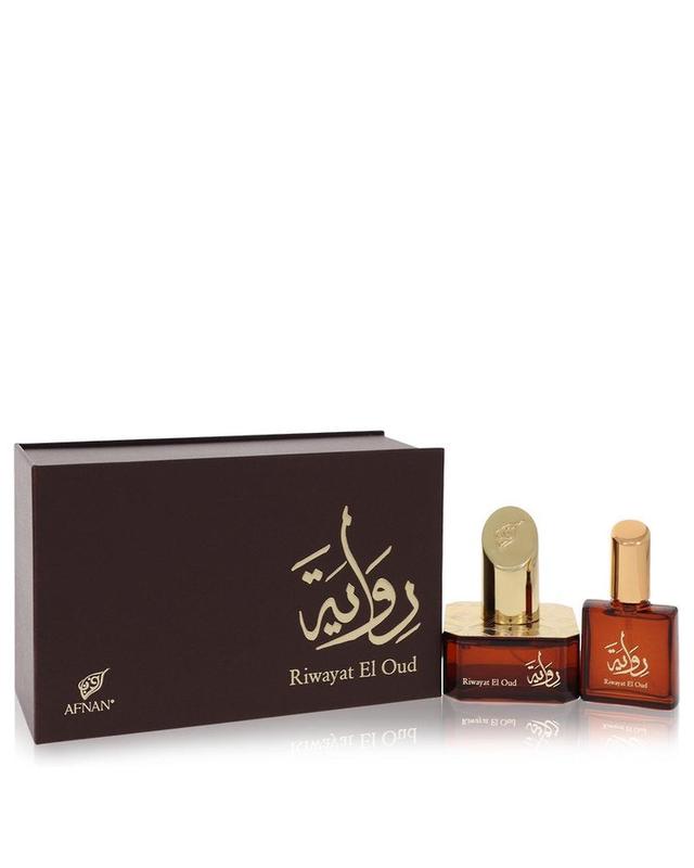 Afnan Riwayat El Oud Eau De Parfum Spray + Free Travel EDP Spray n/a 50 ml on Productcaster.