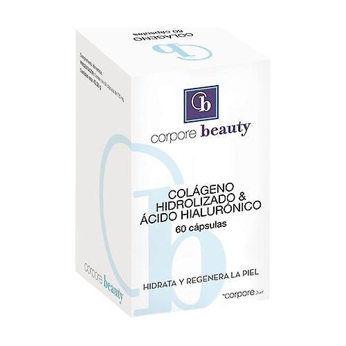 Corpore Beauty Hydrolyzed Collagen and Hyaluronic Acid 60 capsules of 725mg on Productcaster.