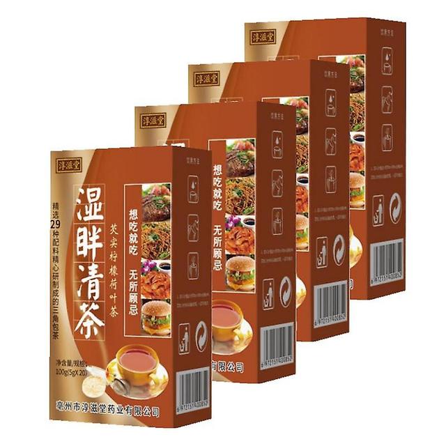 29 Flavors Liver Care Tea Dampness Removing Health Chinese Herbal Nourishing 4Boxes on Productcaster.