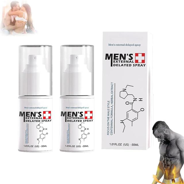 Men's Long Lasting Delay Stronger Spray,men's External Delayed Spray,men's Enhancer Spray 30ml,men's External Delayed Spray (DPENG) 2 Pcs on Productcaster.