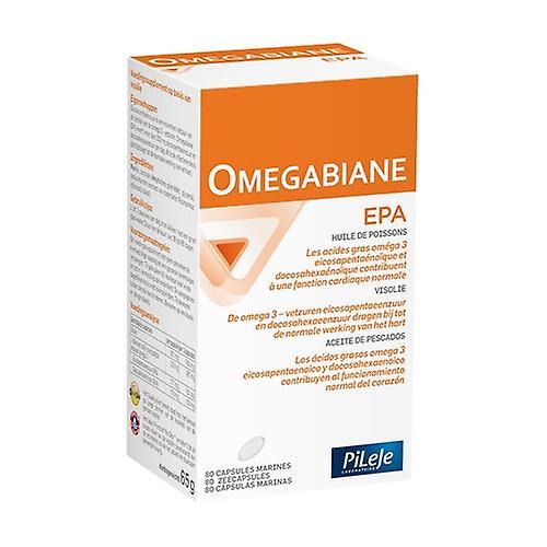 Pileje Omegabiane Epa 80 capsules on Productcaster.