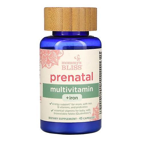 Mommy's Bliss Mommys bliss Prenatal Multivitamin + Iron, 45 Count (Pack of 1) on Productcaster.