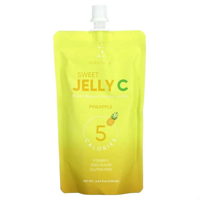 Everydaze, Sød gelé C, Plantebaseret Konjac Jelly Drink, Ananas, 5,02 fl oz (150 ml) on Productcaster.