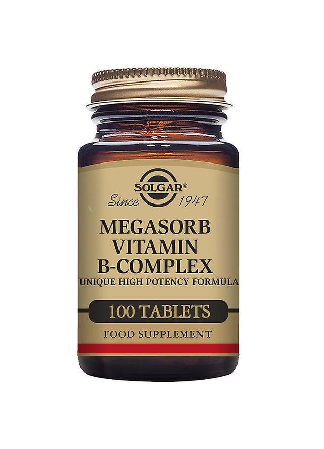 Solgar megasorb Vitamin B-Komplex 100's on Productcaster.