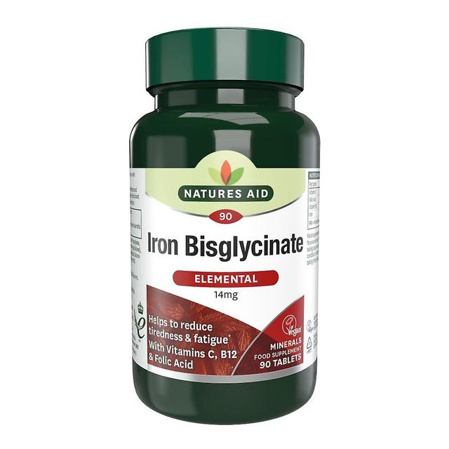 Natures aid iron bisglycinate 90's on Productcaster.