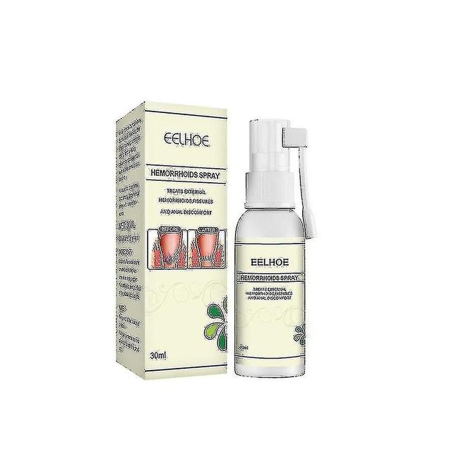 Santé Soins de la peau Herbes naturelles Hémorroïdes Piles internes Fissure anale externe Spray Anal Relief Huiles essentielles 1Pcs on Productcaster.