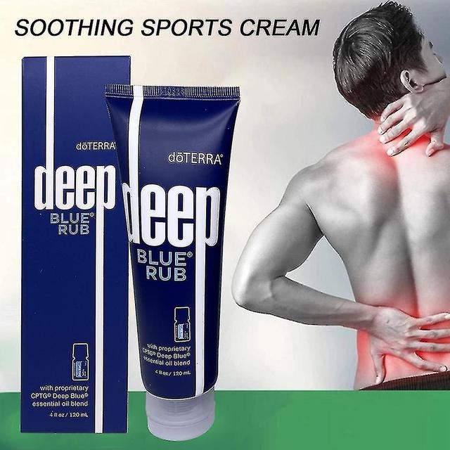 120ml Crema deportiva compuesto aceite esencial alivia la fatiga y el dolor Excelente on Productcaster.