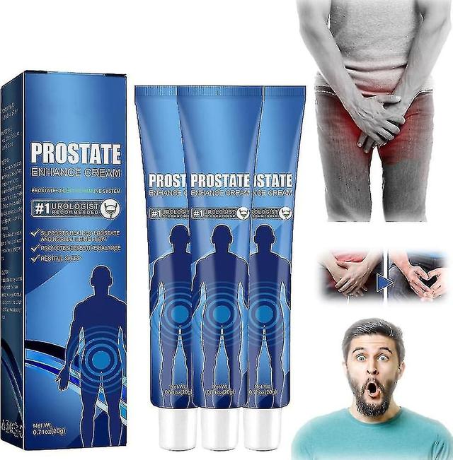 Prostamax+ Prostate Enhance Cream, Prostate Care Cream, Prostate Relief Cream, Promote Normal Prosta 3pcs on Productcaster.