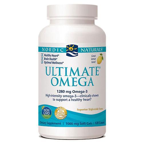 Nordic Naturals Ultimate Omega, 1000 mg, 120 ct (Pack of 4) on Productcaster.