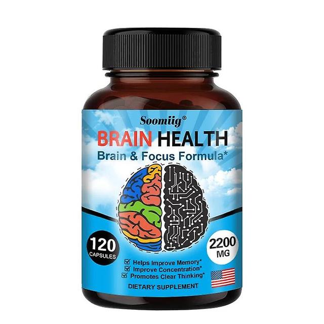 Vorallme Brain Puzzle Helps Enhance Memory, Immunity, Concentration, Analytical Thinking, And Non-gmo 120 count-1 bottle on Productcaster.