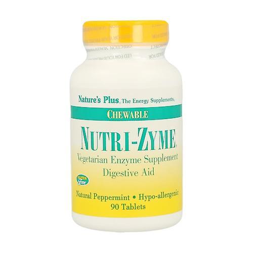 Nature's Plus Nutri-Zyme 90 tablets (Mint) on Productcaster.