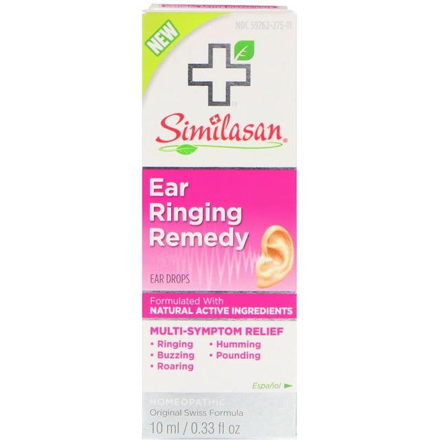 Similasan, Ear Ringing Remedy, Ear Drops, 10 ml (0.33 fl oz) on Productcaster.