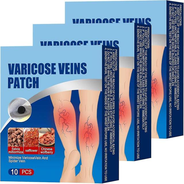 Szdkv Varicose Veins Patch for Leg Varices,Varicose Veins Patch, Varicose Vein Healing Patch Plaster for Vein Care Blood Circulation Phlebitis Capi... on Productcaster.