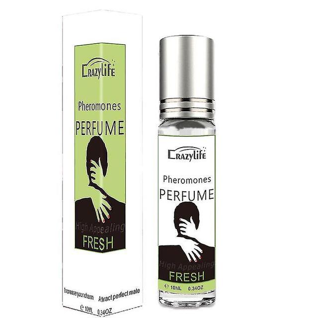 Perfume For Women And Men Long Lasting Pheromone Eau De Toilette Fresh Sweet Ocean Perfume 10ml KR green on Productcaster.