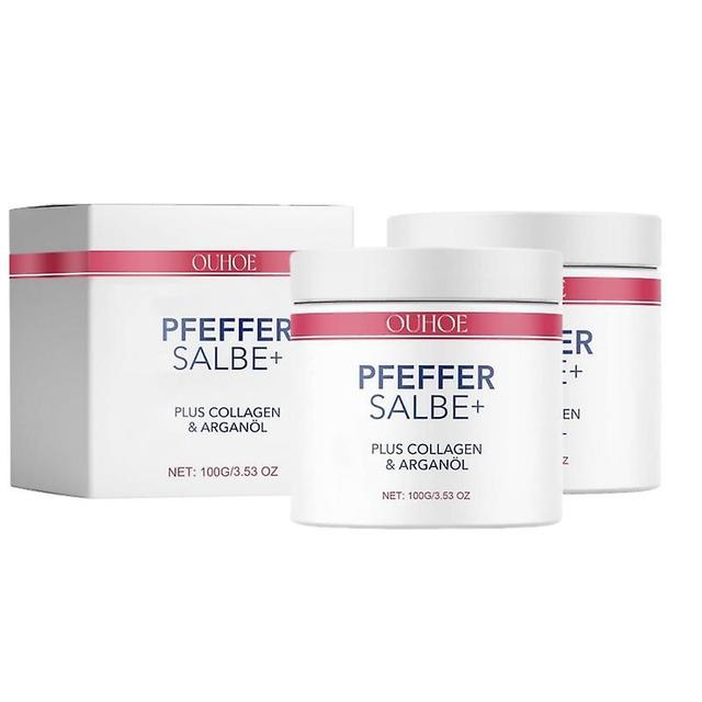 1-3 Stück Pfeffer Salbe Plus, Pfeffersalbe Plus, Pfeffer Salbe Plus Kollagen & Arganl 2pcs on Productcaster.