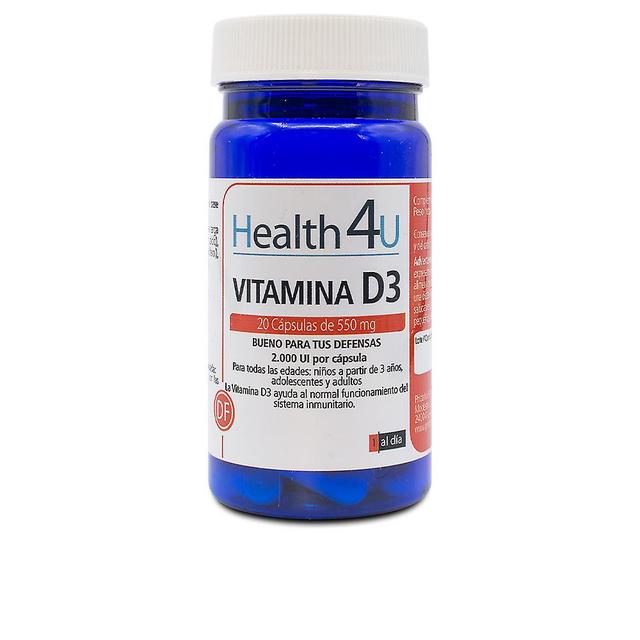 Health 4U Zdravie 4U Vitamín D3 550 mg 20 Kapsúl on Productcaster.