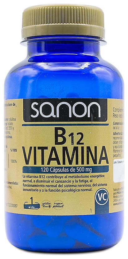 Sanon Vitamin B12 120 Capsules of 500 mg on Productcaster.