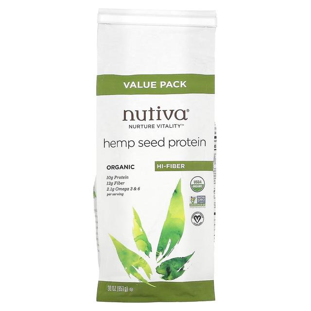 Nutiva, Organic Hemp Seed Protein, 30 oz (851 g) on Productcaster.