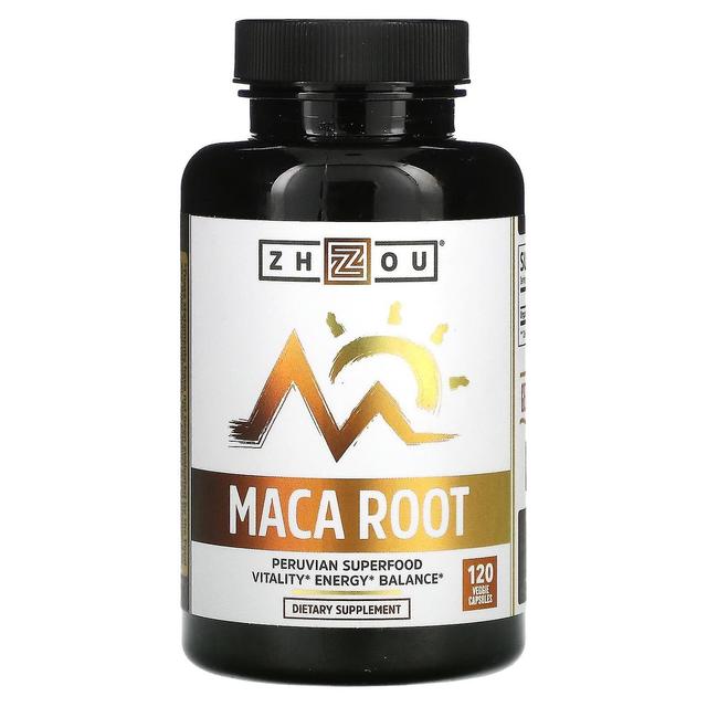 Zhou Nutrition, Maca Root, 120 Veggie Capsules on Productcaster.