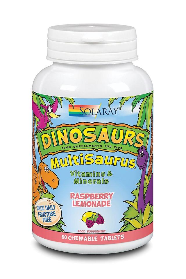 Solaray dinosaurs multisaurus vitamins & minerals 60's on Productcaster.