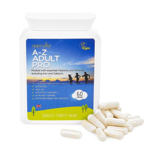 Approved vitamins a-z adult pro vegan multivitamin 60's on Productcaster.