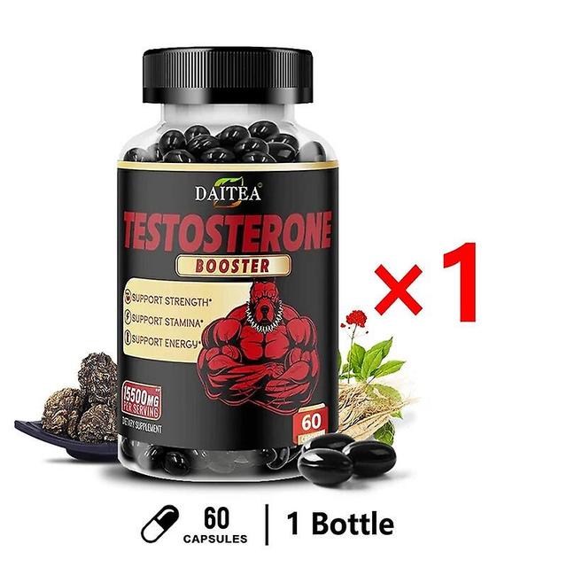 Visgaler Daitea Testosterone Booster For Men Beneficial In Promoting Muscle Mass, Energy Booster And Endurance, Strength Performance 1 bottle on Productcaster.