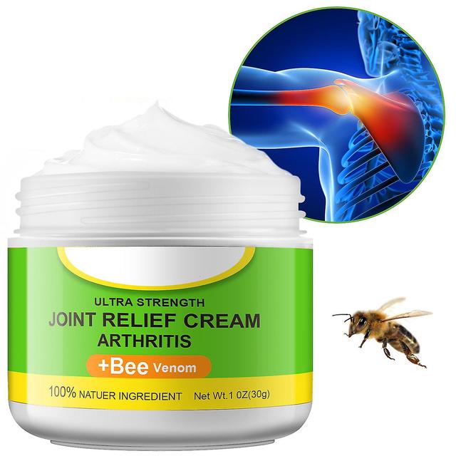 Bee Venom Ointment, Bee Venom, Ultra Strength Joint Relief Cream For Soreness Muscle Recovery 2pcs on Productcaster.