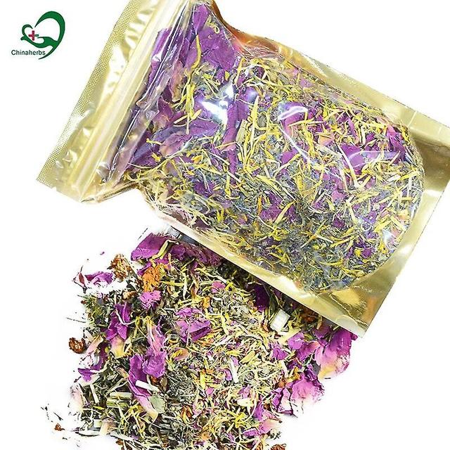 Clloio 2024 2 Packs Chinese Herbal Steam Herbs Yoni Detox Tea Vaginal Steaming Hip Bath Menstrual Pain Relief Gynecological Anti Itching Gold Package on Productcaster.