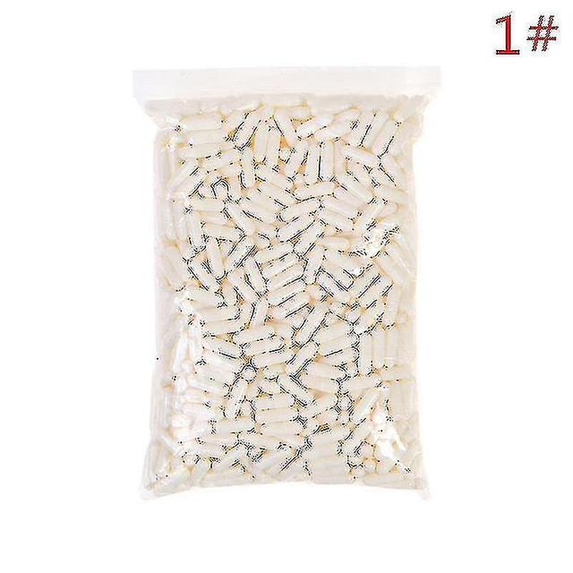 1000pcs 0 Capsule Vide Capsule De Gélatine Capsule De Vitamine Capsulegel Pilule De Médecine Recharge hg.13 3 White on Productcaster.