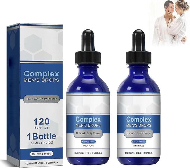 Complex Drops For Men, 30ml Complex Mens Drops, Secret Drops For Strong Men, Secret Lucky Drops, Big Drops Complex Drops For Men Supplement 2pcs on Productcaster.