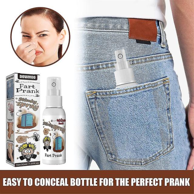 Novelty Liquid Fart Gag Prank Joke Spray Can Stink Bomb Smelly Stinky on Productcaster.